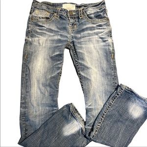 Big Star Liv Mid Rise Boot Cut Jean